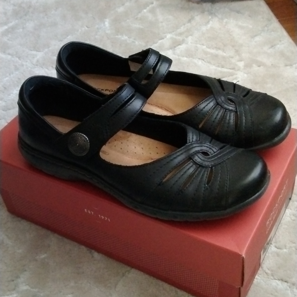 Rockport Penfield Cutout Mary Jane's size 7M black